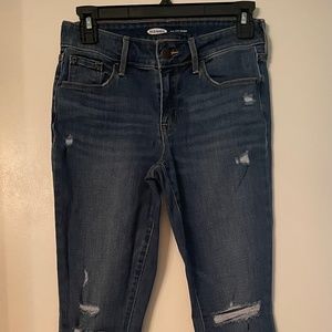 Old navy pop icon skinny jeans size 0